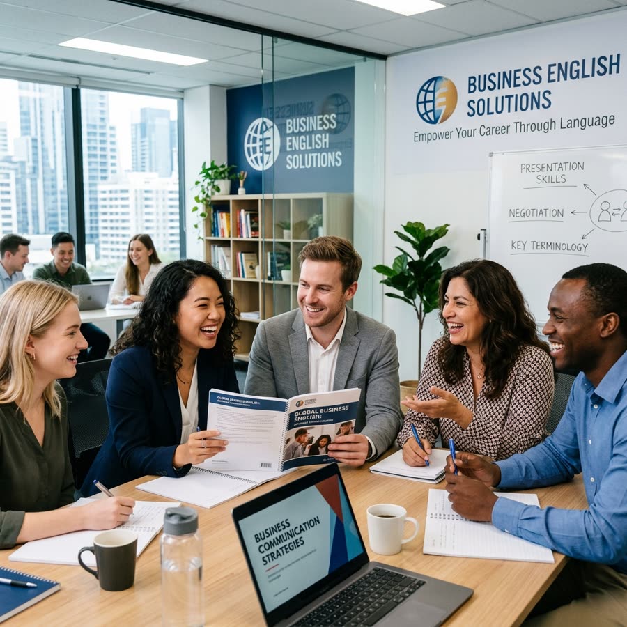 Profesionales en un curso de Business English en Kasimi World English Institute