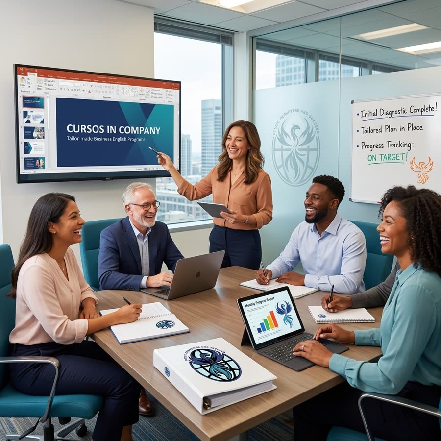 Curso In Company de Kasimi World English Institute para empresas